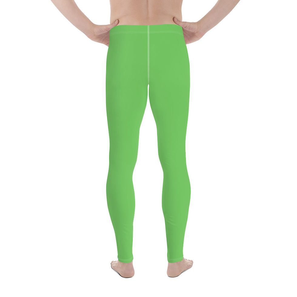 Thumbnail: TMagicHandz® Men's Leggings (Green/White)