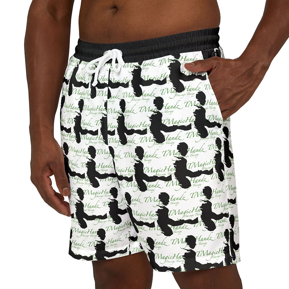 Magic Hand Unisex Swim Shorts - Stylish Beachwear for Summer Fun