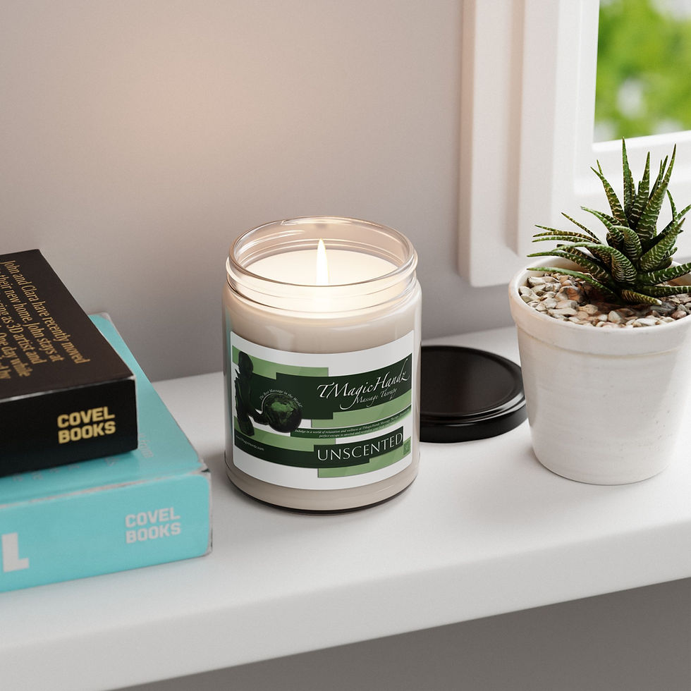 Thumbnail: TMagicHandz® Unscented Soy Candle (9oz)