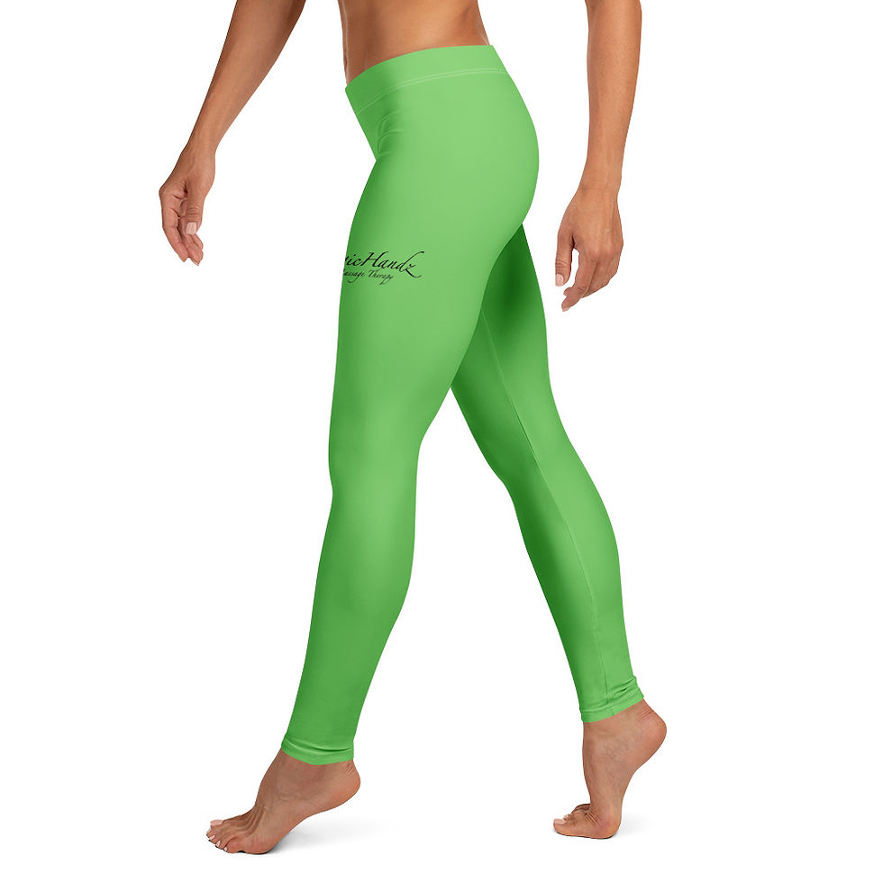 Thumbnail: TMagicHandz® Women's Leggings (Green/Black)