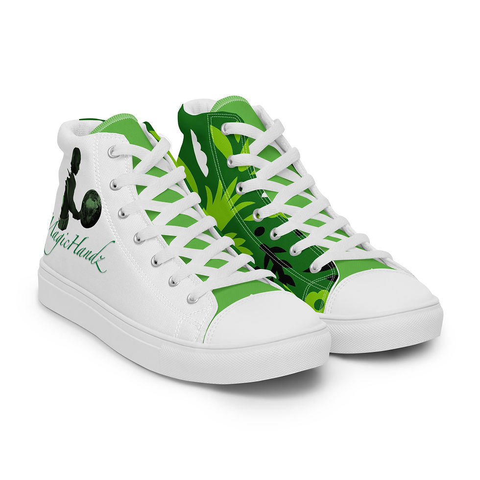 Thumbnail: TMagicHandz® Women’s High Top Canvas Shoes