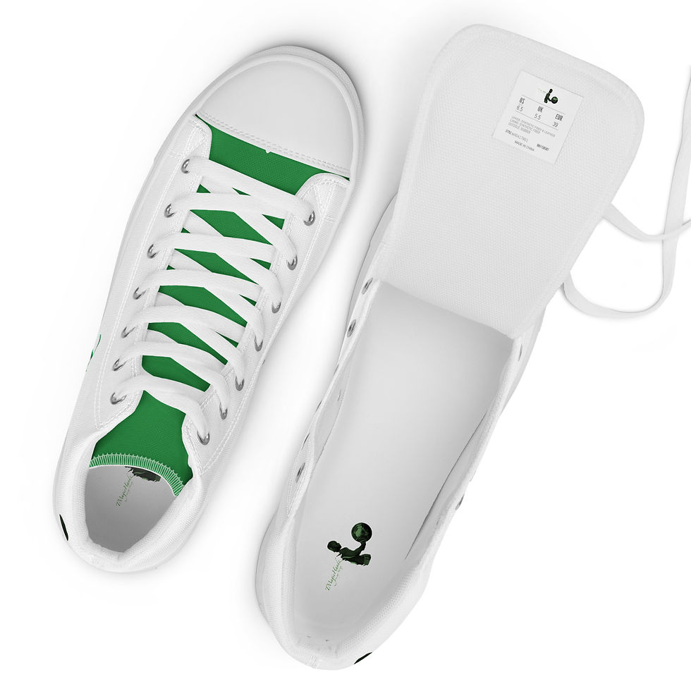 Thumbnail: TMagicHandz® Men’s High Top Canvas Shoes