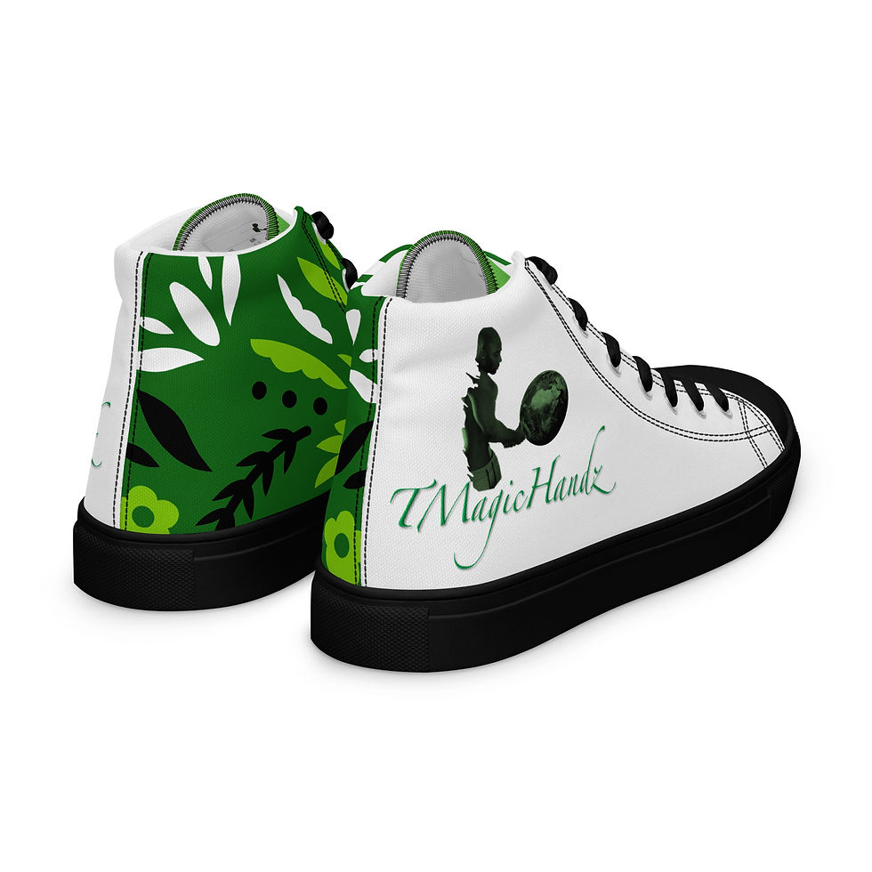 Thumbnail: TMagicHandz® Women’s High Top Canvas Shoes