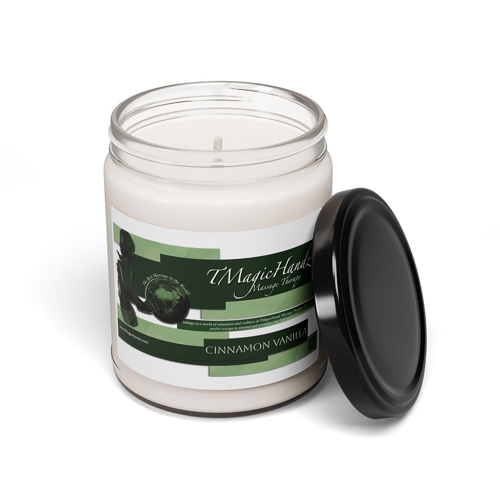 Thumbnail: TMagicHandz® Cinnamon Vanilla Soy Candle (9oz)