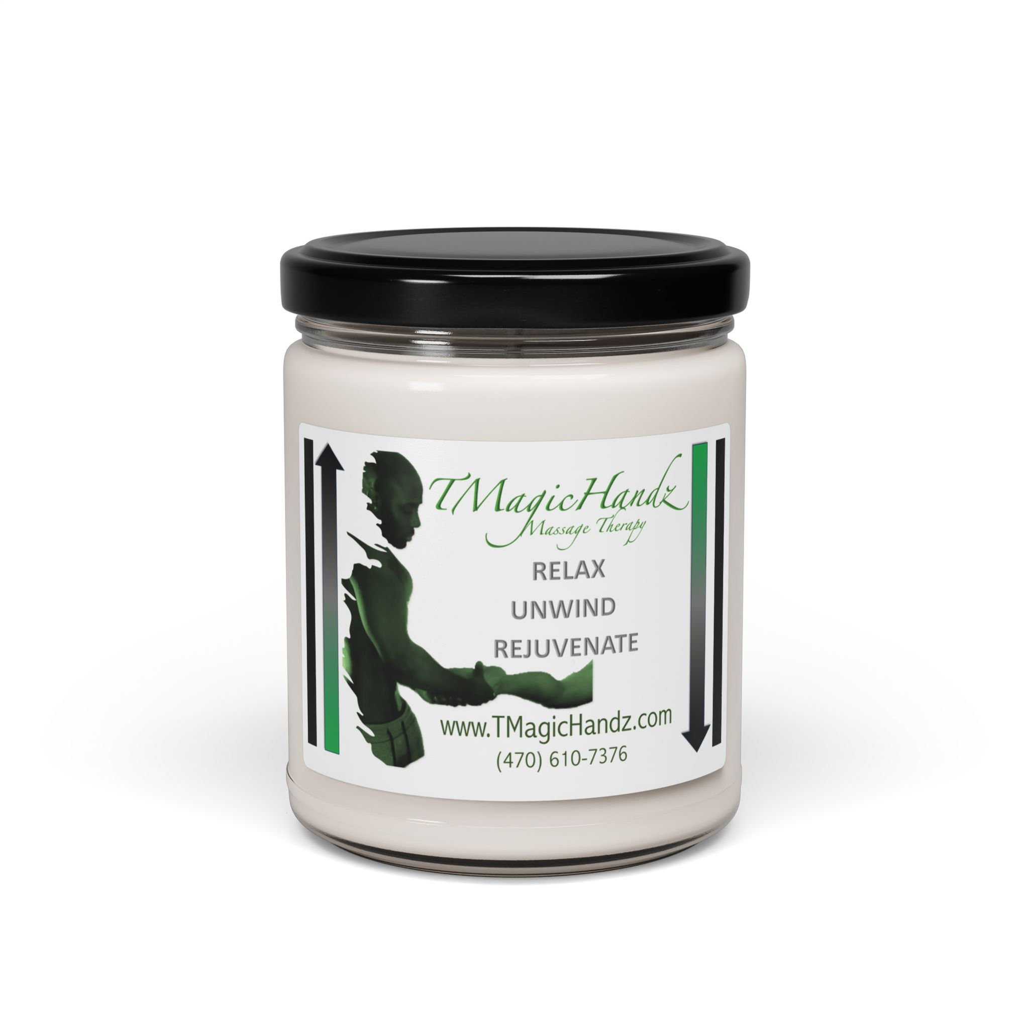 Relaxing Scented Soy Candle - Unwind & Rejuvenate