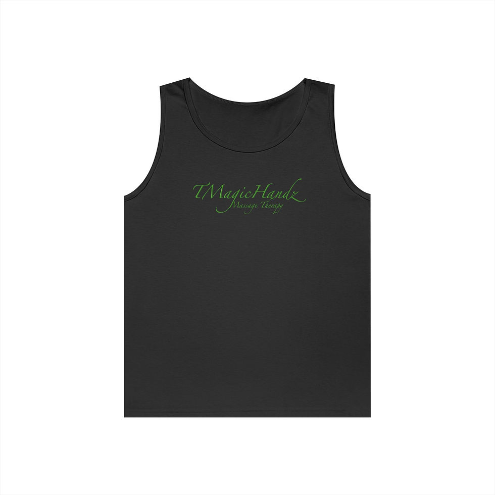 TMagicHandz Massage Therapy Unisex Heavy Cotton Tank Top