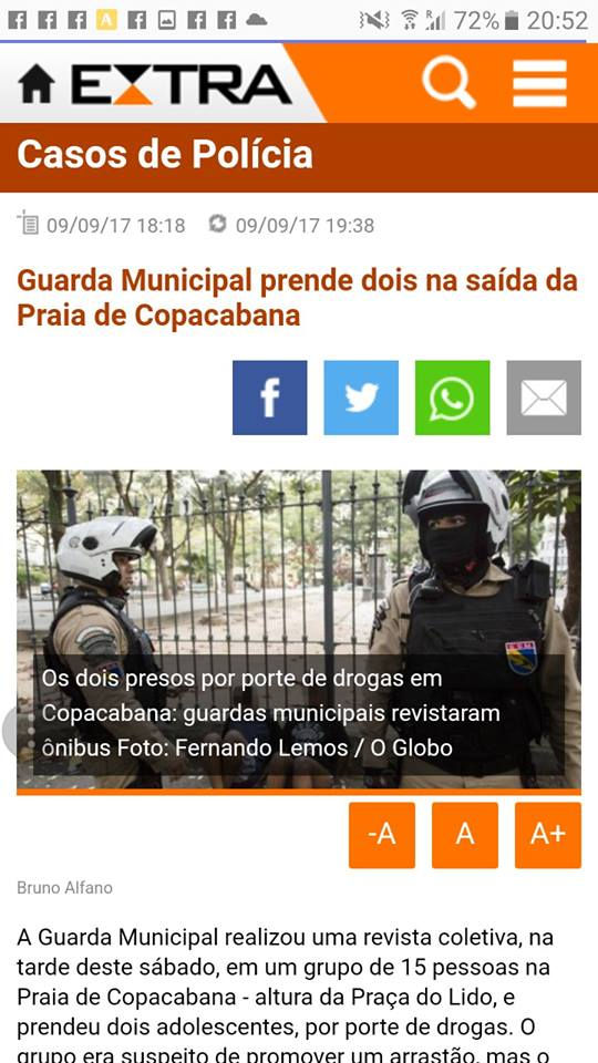 Poder de Polícia das Guardas Municipais do Brasil.