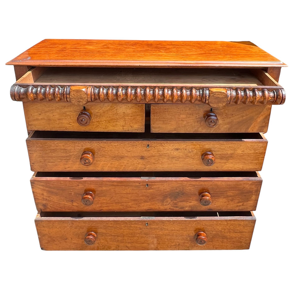 Thumbnail: Large Antique Scotch Chest of Drawers 