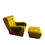 Thumbnail: G Plan ‘Saddleback’ armchair and footstool by Victor Wilkins 