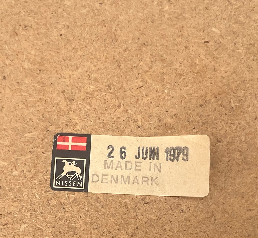 Thumbnail: Danish dining table & chairs by Richard Nissen