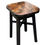 Thumbnail: Antique Solid Oak Rustic Stool / Side Table