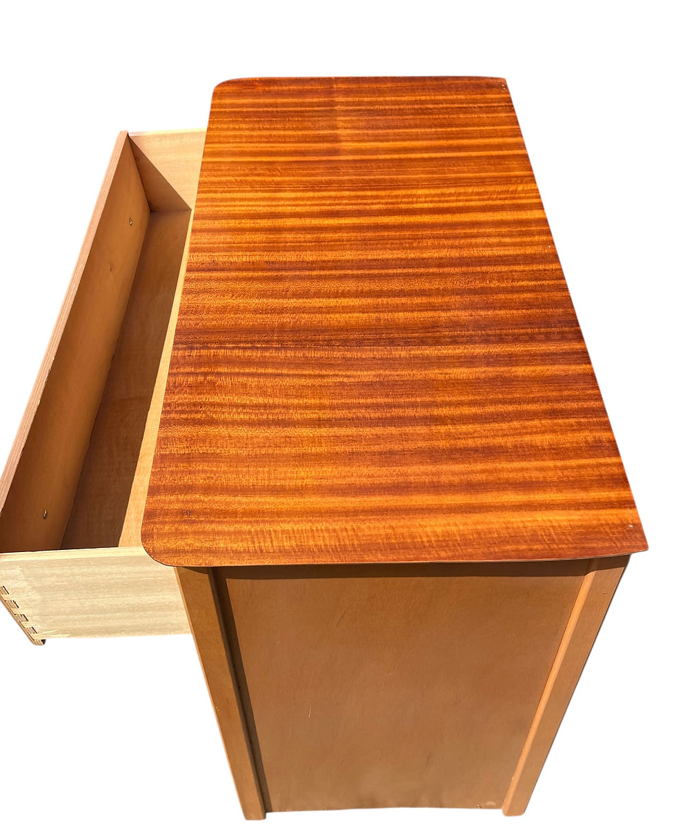 Thumbnail: Mid century two tone chest of drawers 