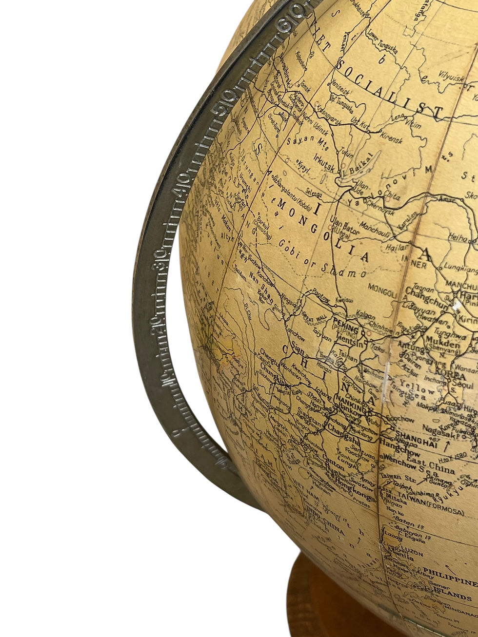 Thumbnail: Mid century Philips 13.5" Challenge Globe 