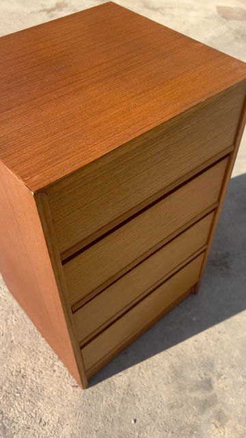 Thumbnail: Mid century compact chest of drawers 