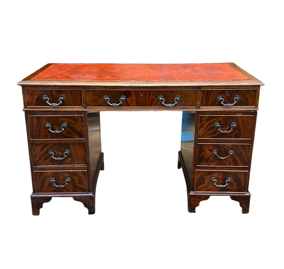 Thumbnail: Antique style vintage desk 