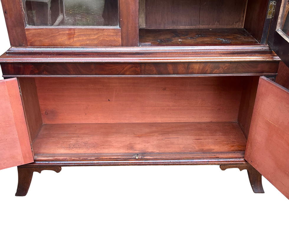 Thumbnail: Victorian Mahogany Library bookcase 