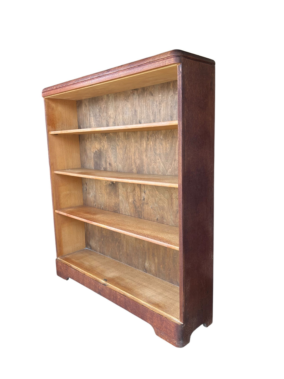 Thumbnail: Art Deco large Oak bookcase 