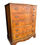 Thumbnail: Serpentine Burr Walnut chest of drawers  