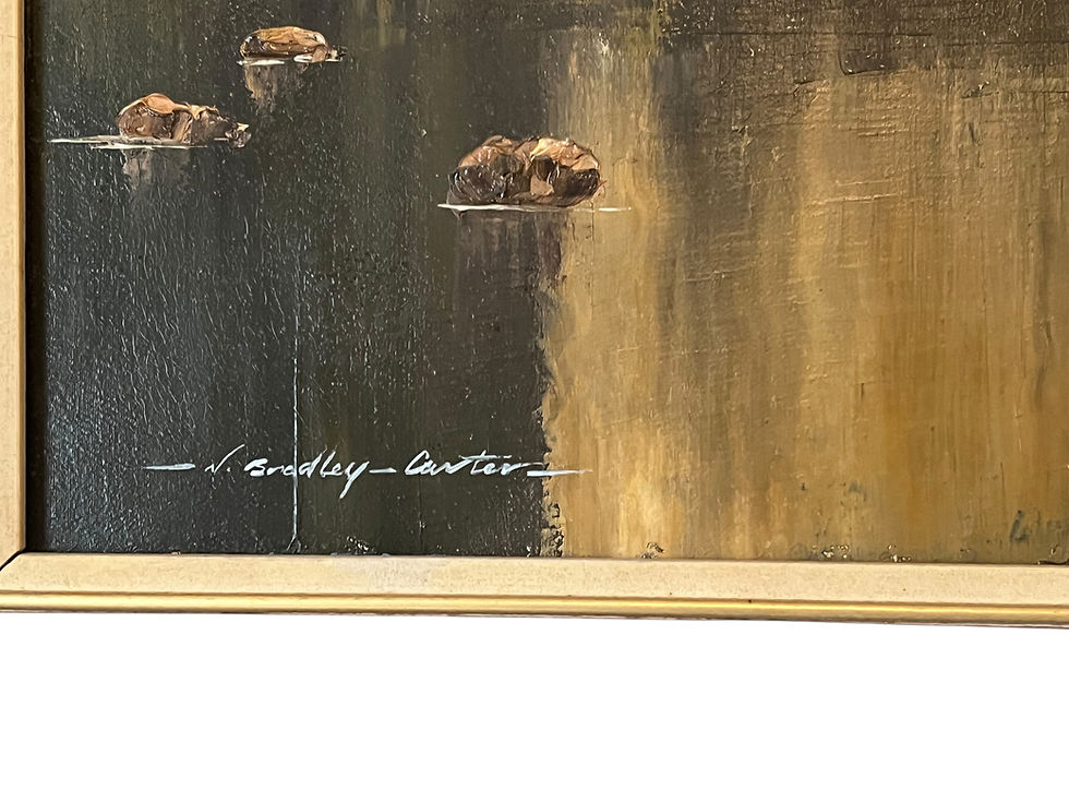 Thumbnail: Oil painting The Cotswolds by Nicholas Bradley-Carter