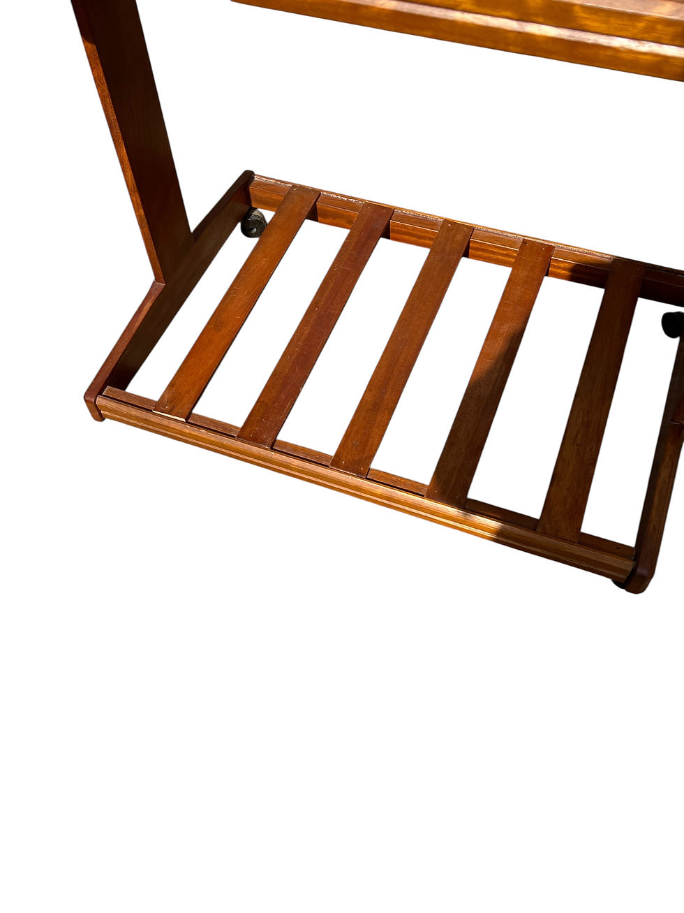 Thumbnail: Mid-Century Teak and smoke glass Table