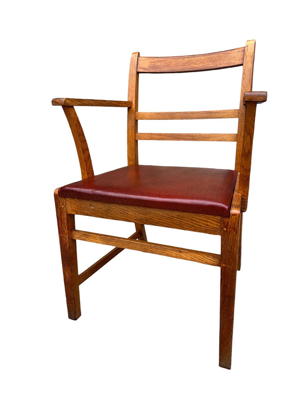 Thumbnail: 1940’s military Oak office chair 