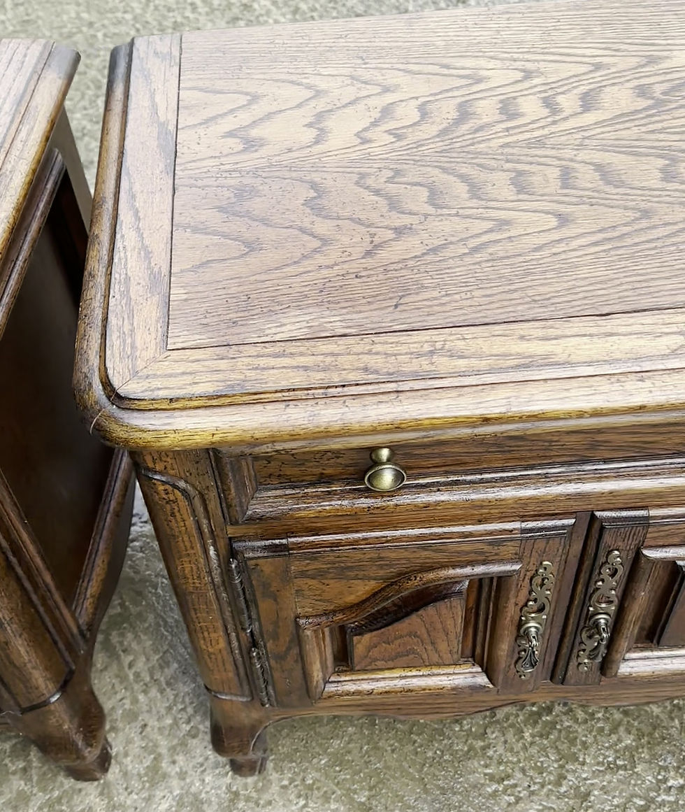 Thumbnail: French Provincial style bedsides by Century 