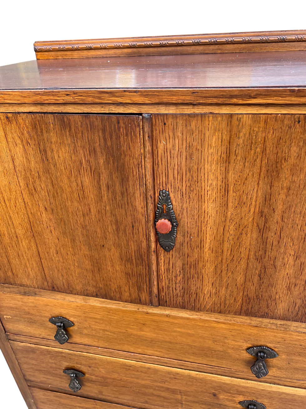 Thumbnail: Art Deco period cupboard / chest of drawers 