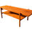 Thumbnail: Mid century Teak Scandinavian long coffee table
