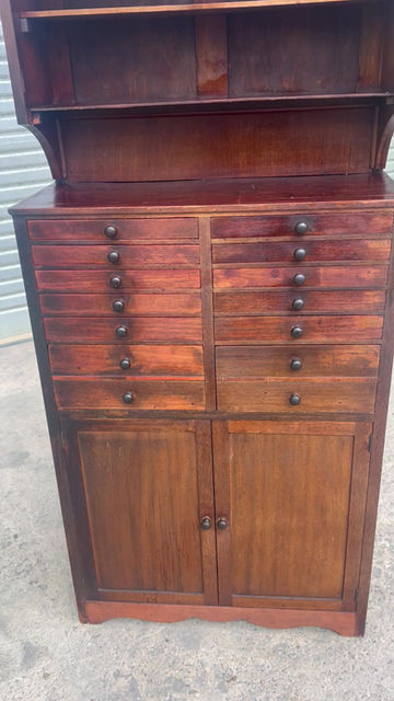 Thumbnail: Antique dentist / collectors cabinet 