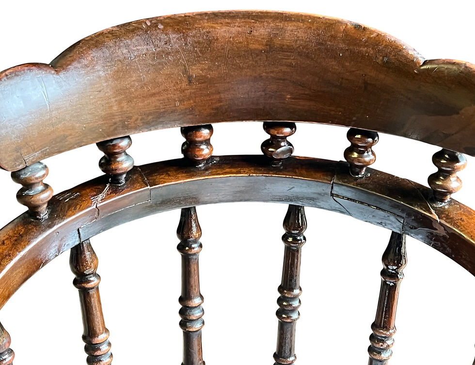 Thumbnail: Antique Victorian swivel chair 