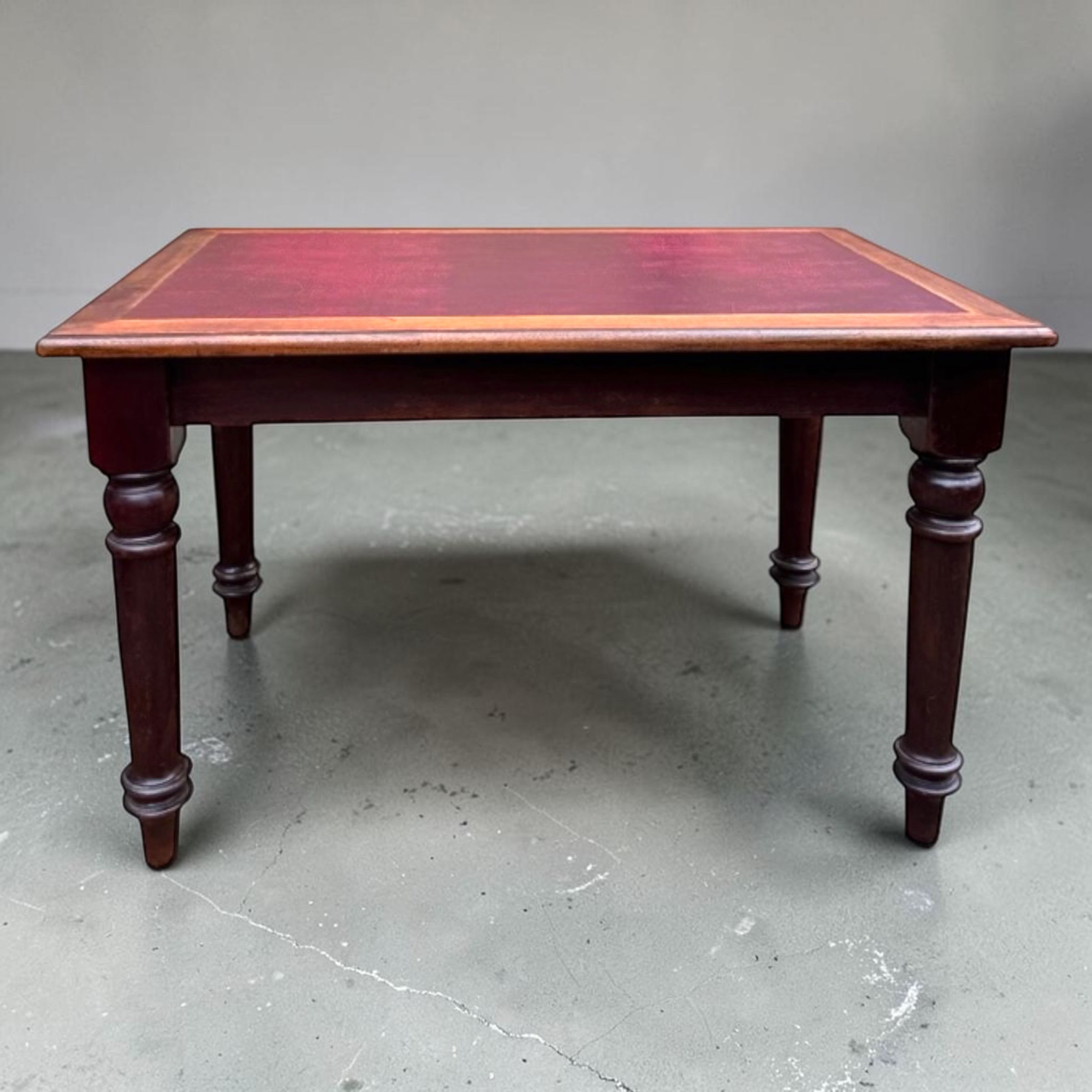 Vintage Mahogany desk Institute of Directors Pall Mall