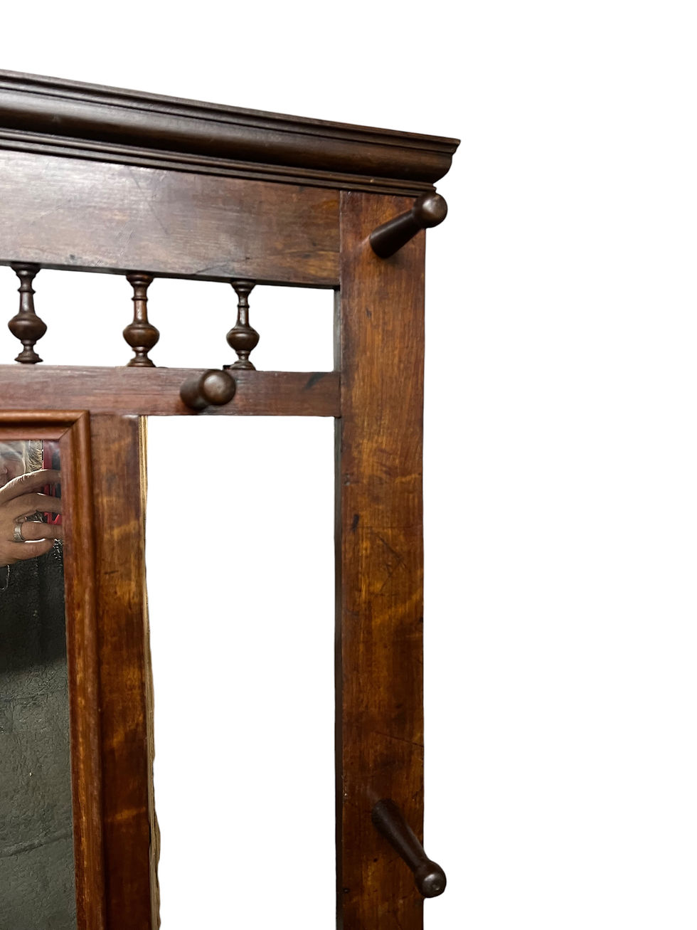 Thumbnail: Antique Oak Hall Stand by Harris Limited    