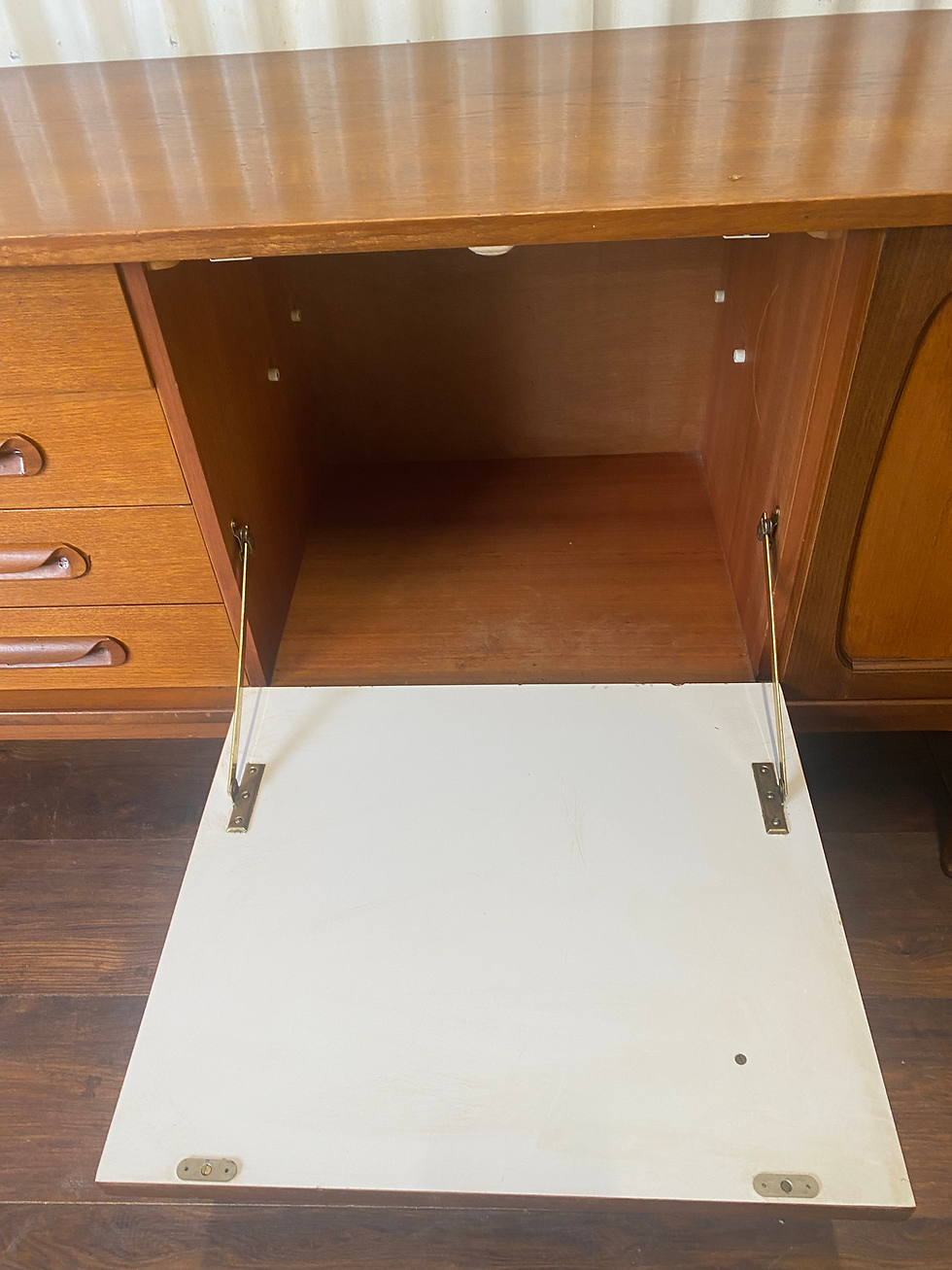 Thumbnail: SOLD mid  century vintage sideboard longboy by SF Furniture- Stonehill.