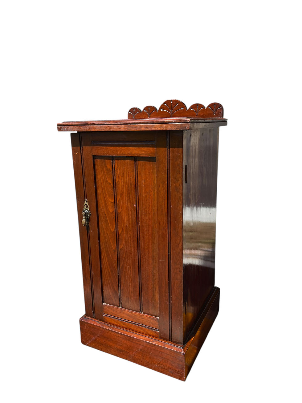 Thumbnail: Antique early 20th century bedside cupboard 