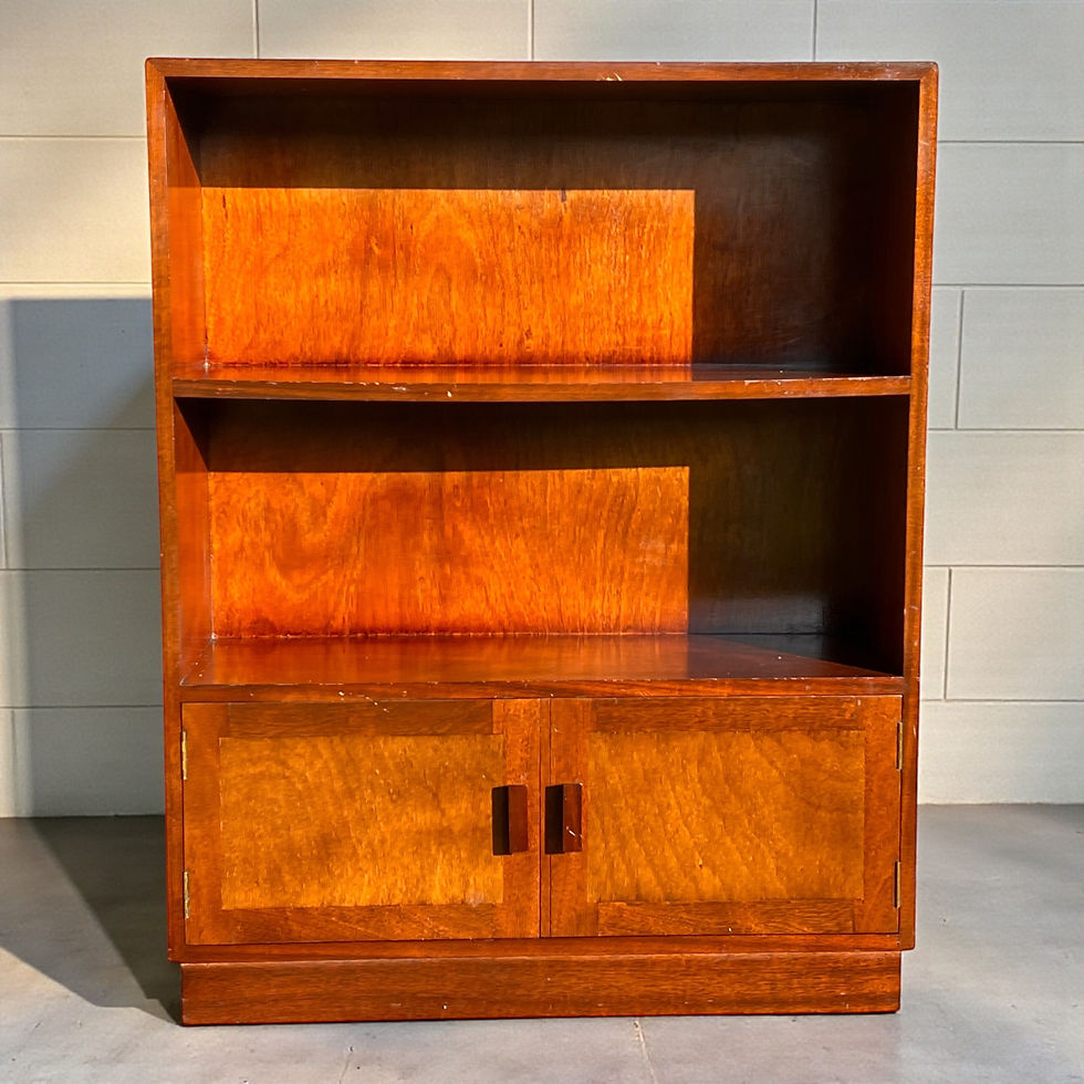 Mid century Oak and Teak bookcase