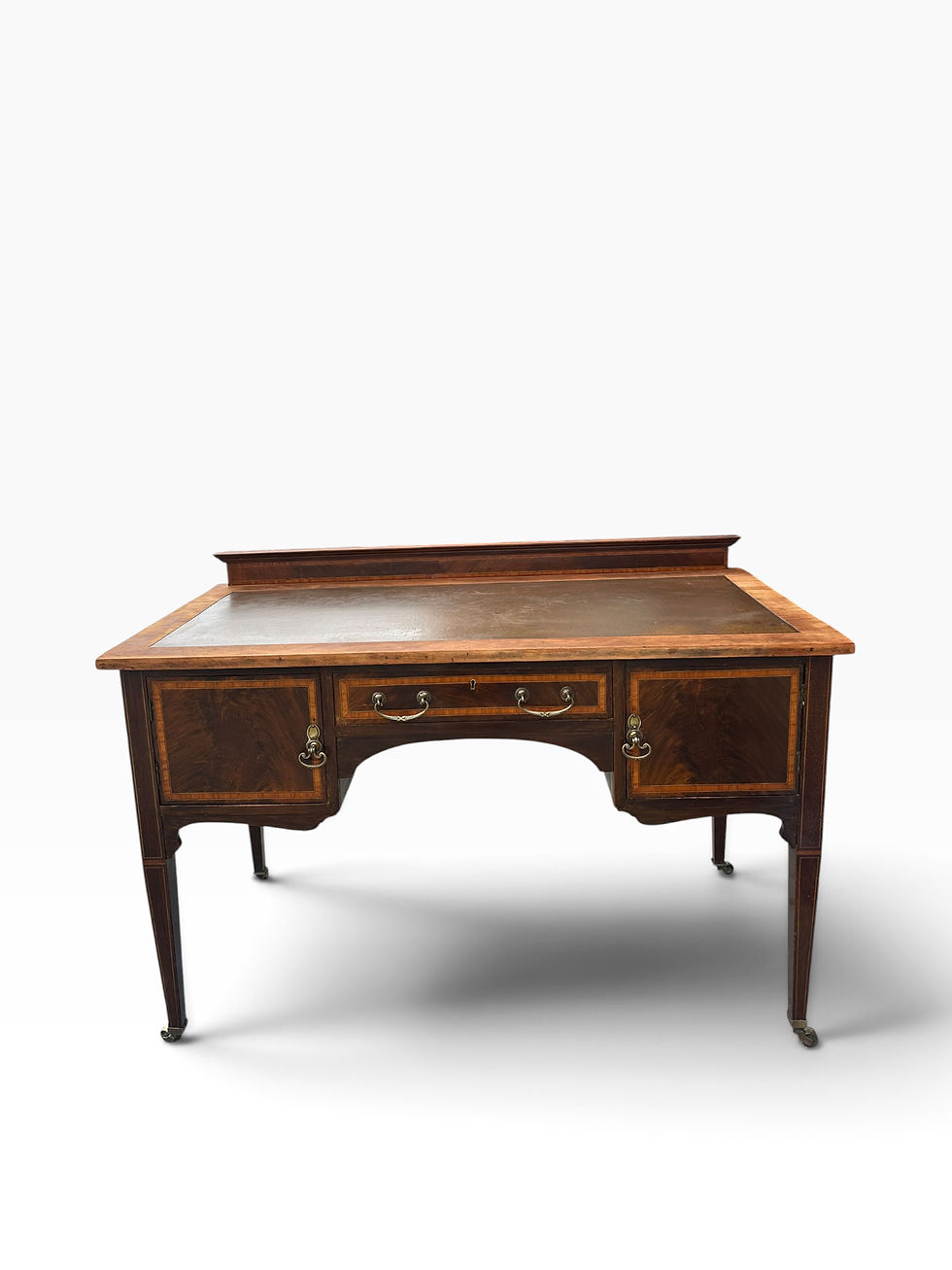 Thumbnail: Antique Edwardian writing desk by Maple & Co