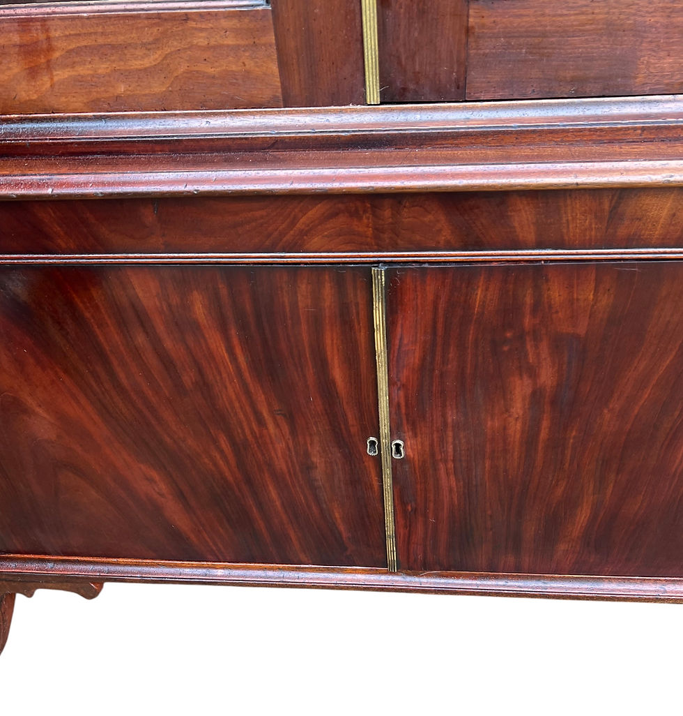 Thumbnail: Victorian Mahogany Library bookcase 