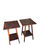 Thumbnail: Pair of 1930’s Vintage Oak Side Tables