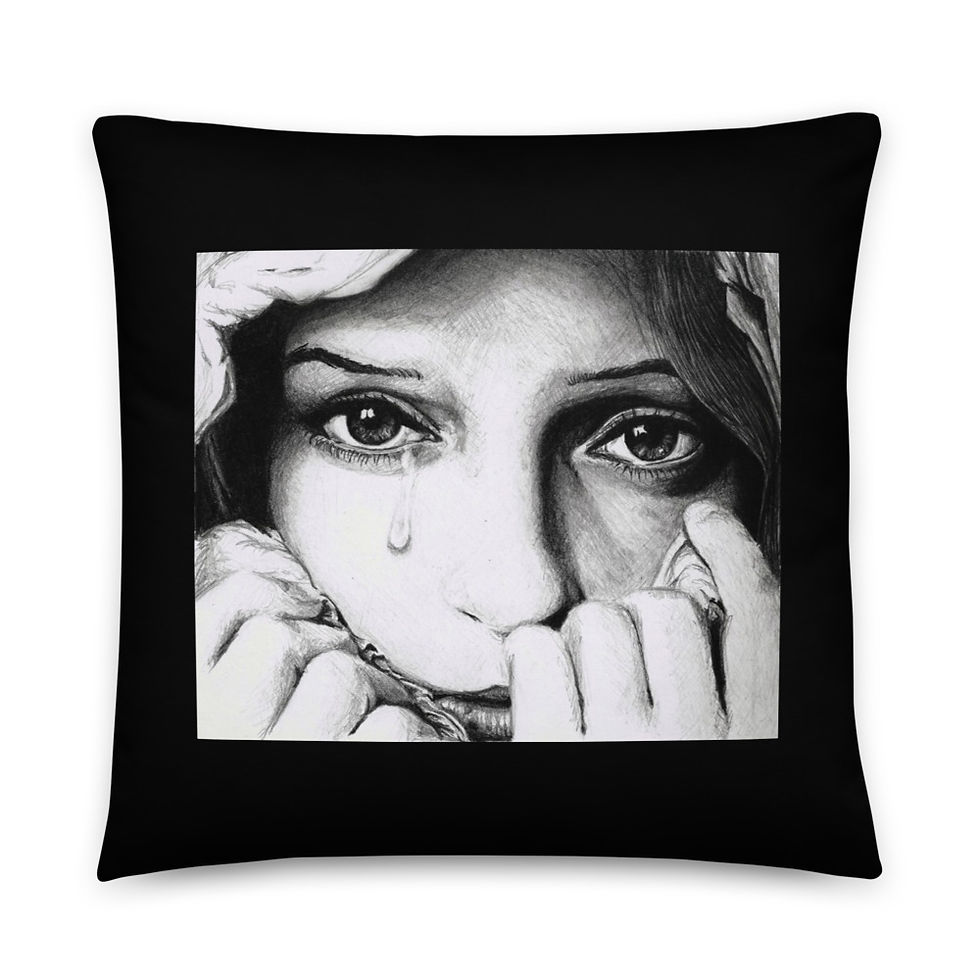 Thumbnail: Feelings are Allowed Basic Pillow