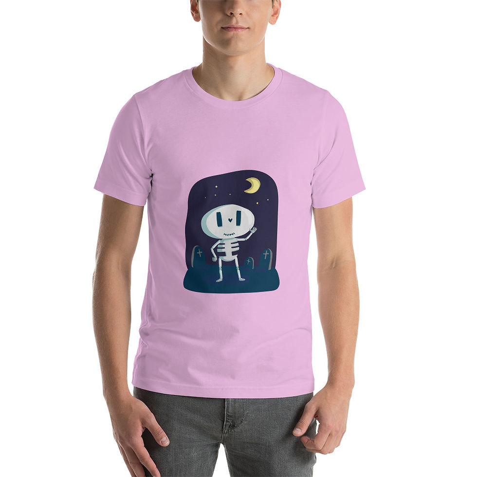 Thumbnail: Graveyard Short-Sleeve Unisex T-Shirt
