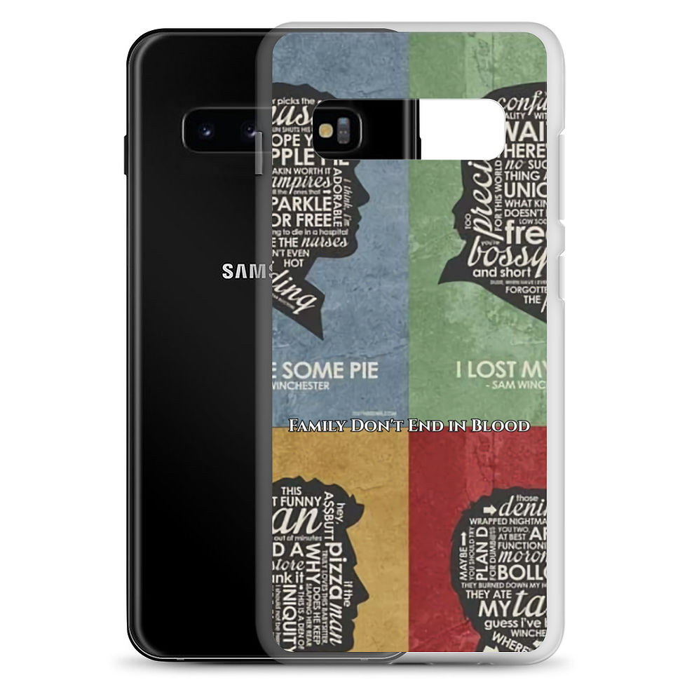 Thumbnail: "Family Don't End in Blood" Samsung Case