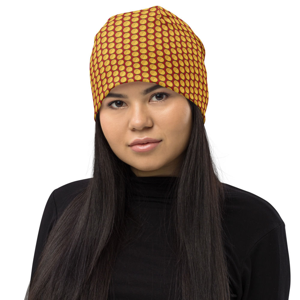 In Game Currency All-Over Print Beanie