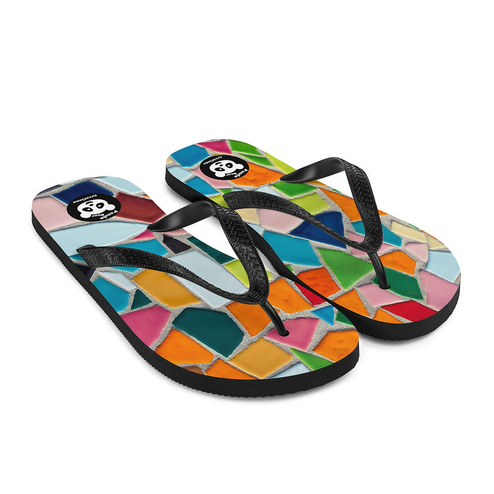 Thumbnail: Mosaic Flip-Flops