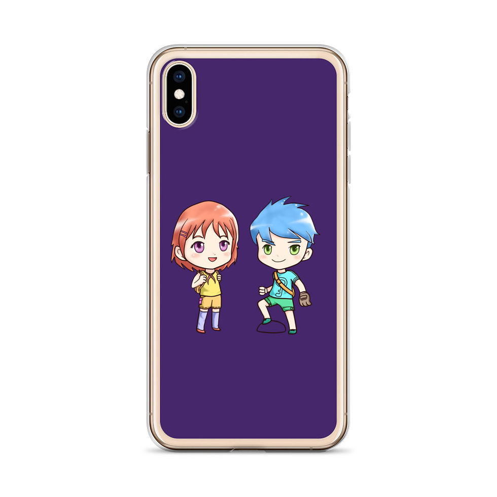 Thumbnail: Adventres in Anime iPhone Case