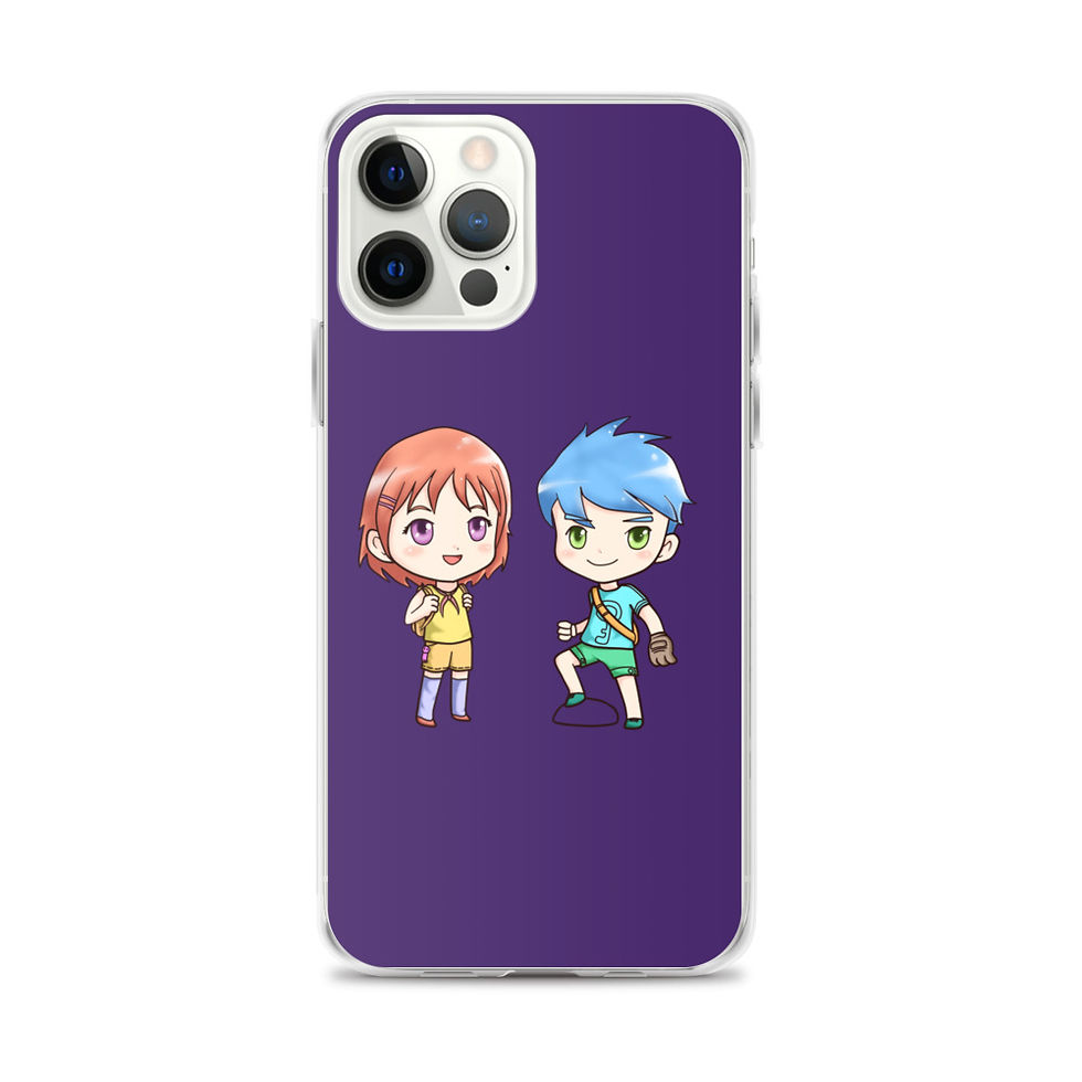 Thumbnail: Adventres in Anime iPhone Case