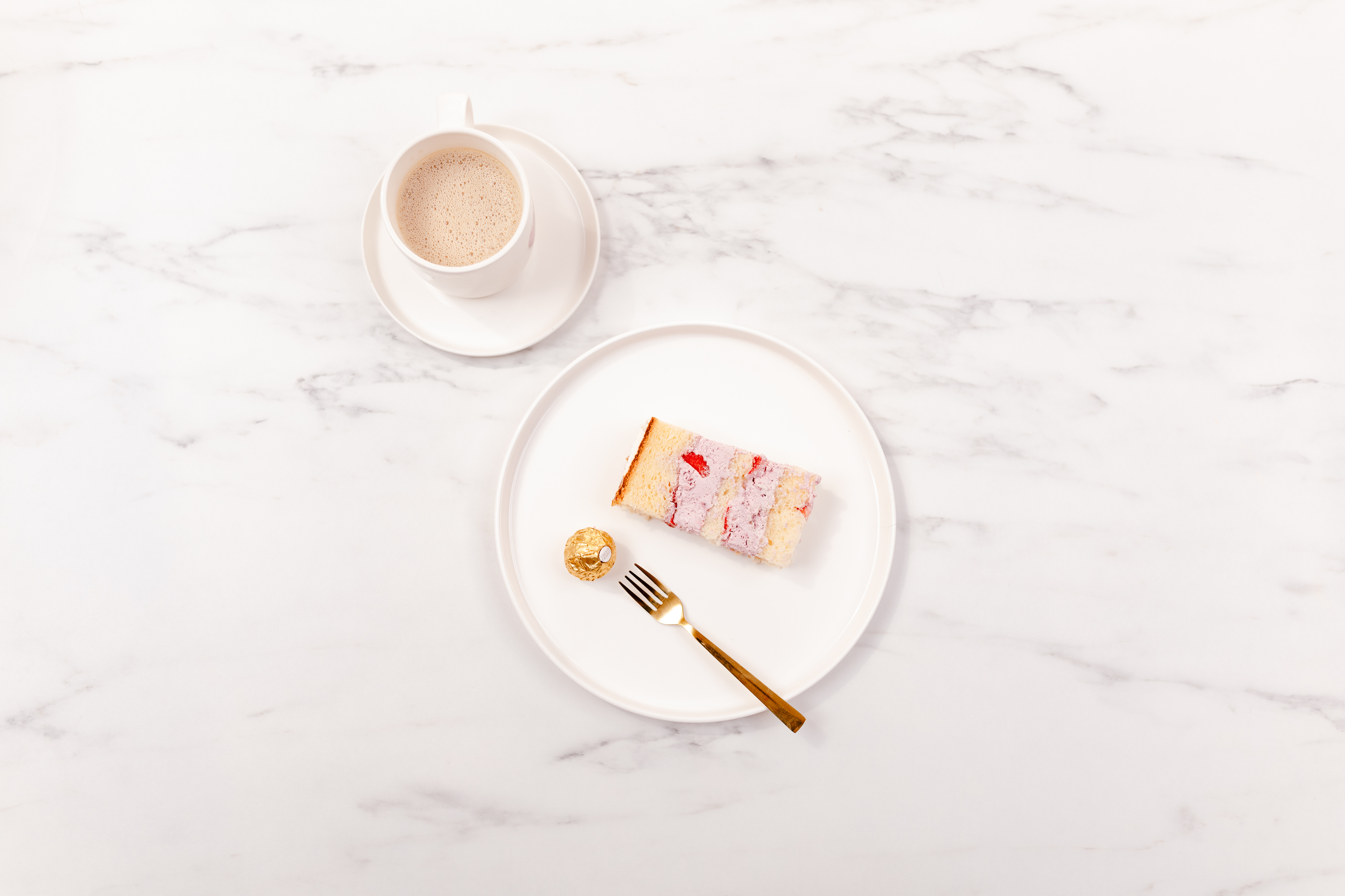 Arranged Food and Objects