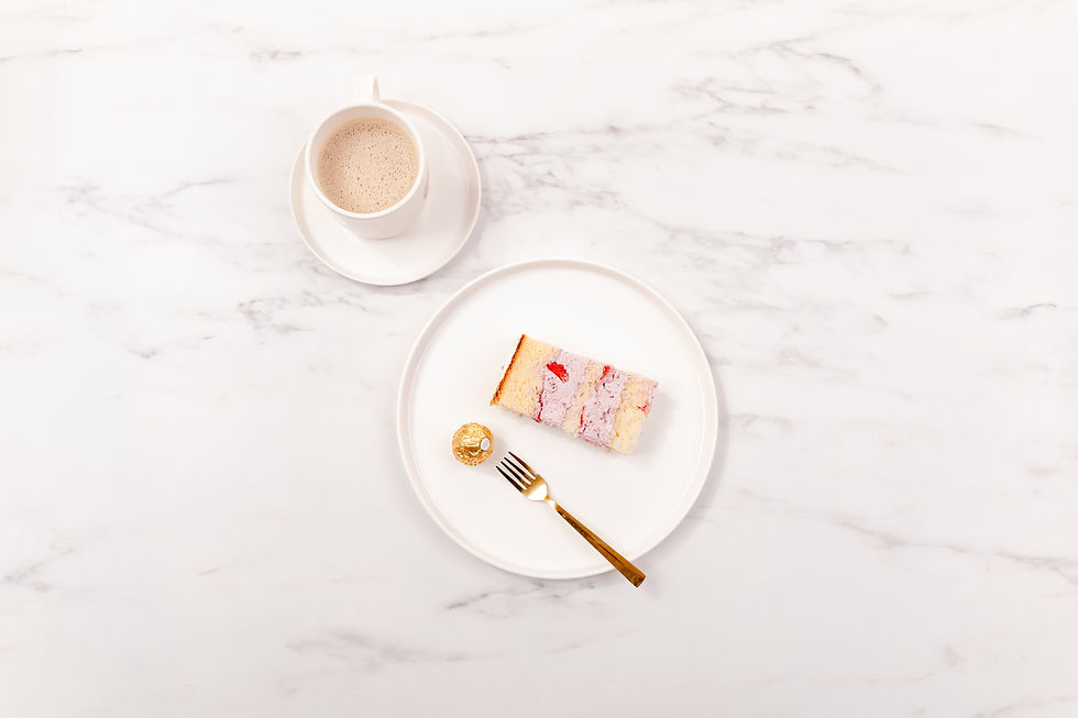 Arranged Food and Objects