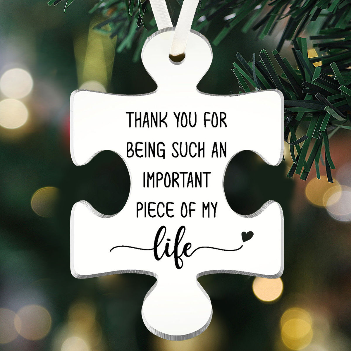Puzzle Tree Ornament (Large)
