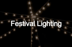 festoon festival lighting hire