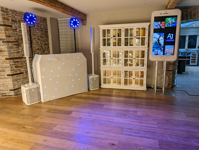 iPhoto activity setup with our DJ service in Lanelay Hall South Wales